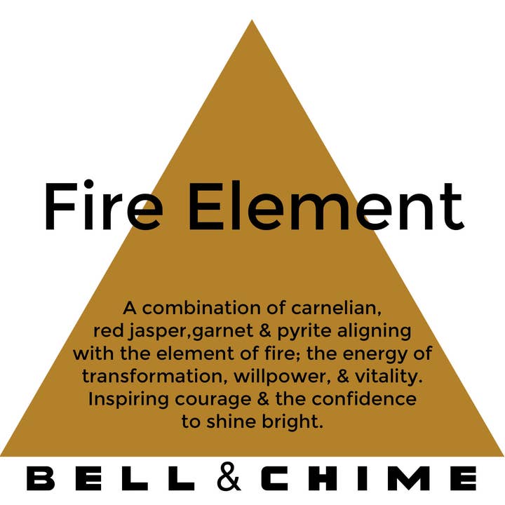 Bell and Chime - Wholesale Meditation Supplies - Element Collection: Fire Element Single Bell6