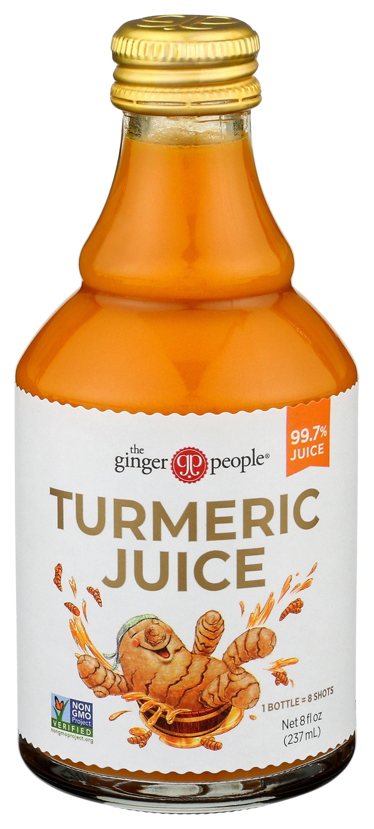 Everyday Supply Co - Wholesale Wellness Juice/Tonic - GINGER PEOPLE JUICE TURMERIC - Case of 60