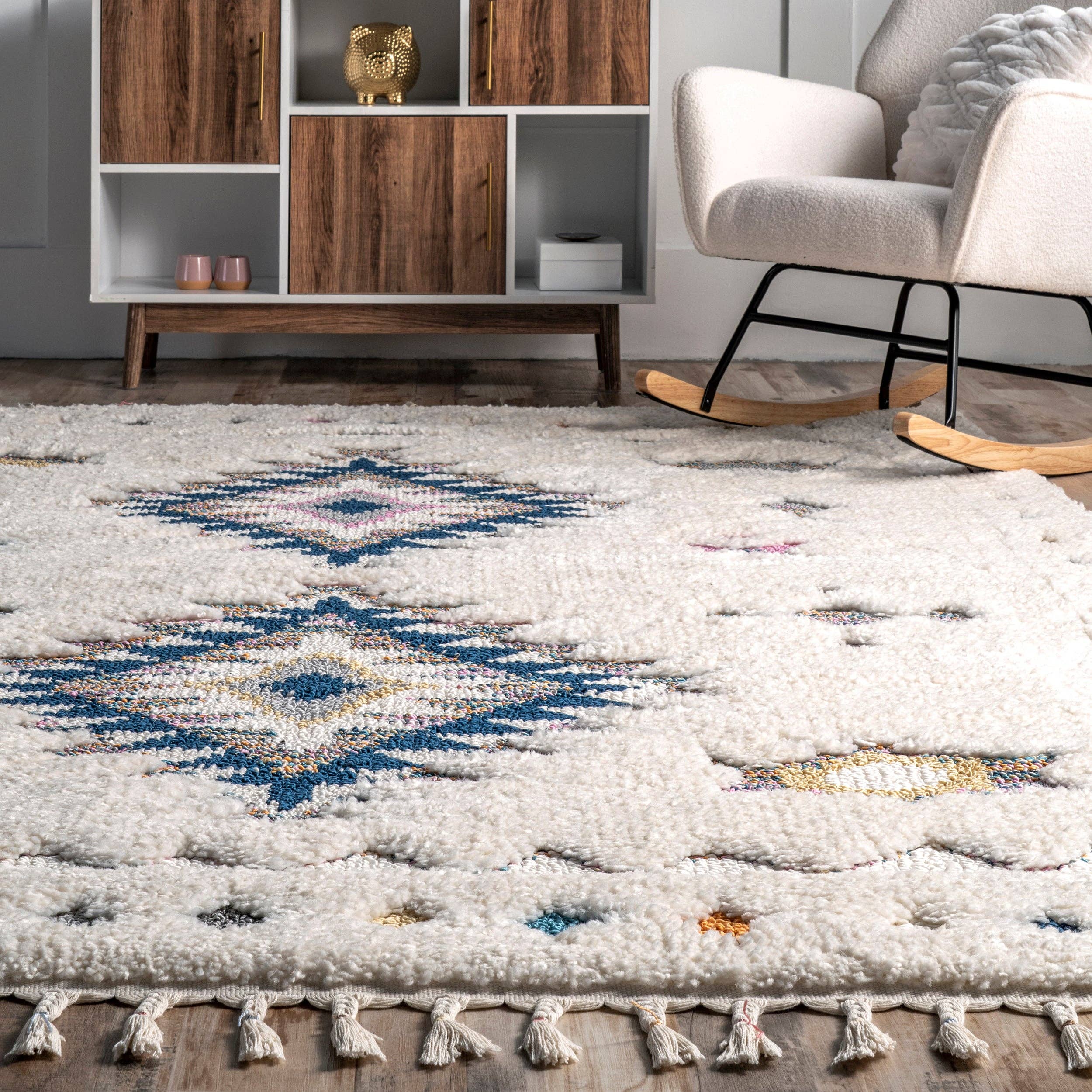nuLOOM - Wholesale Area Rug - Jocelyn Tribal Shag Tasseled Area Rug16