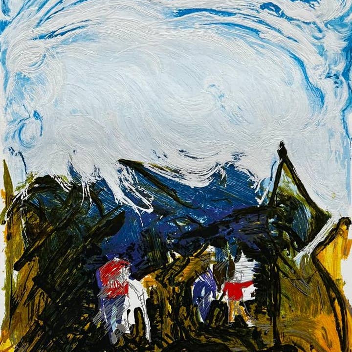 Open Area | Mario Schifano for wholesale by Arte Focus