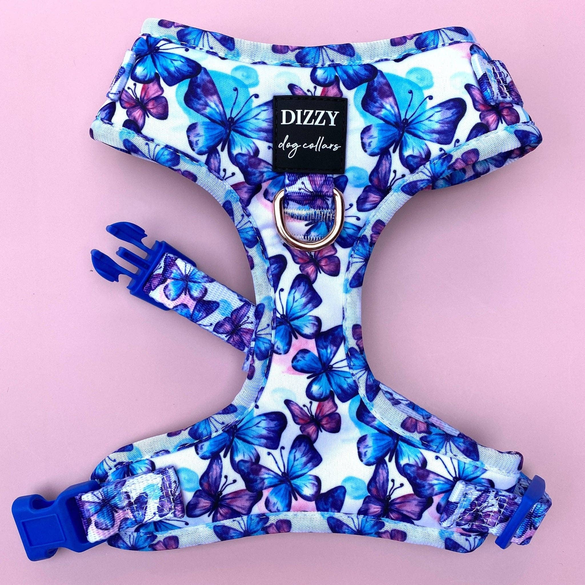 Dizzy Dog Collars - Wholesale Pet Harness - Dog - DOG HARNESS | Butterfly Ballet | Neck Adjustable Dog Harness8