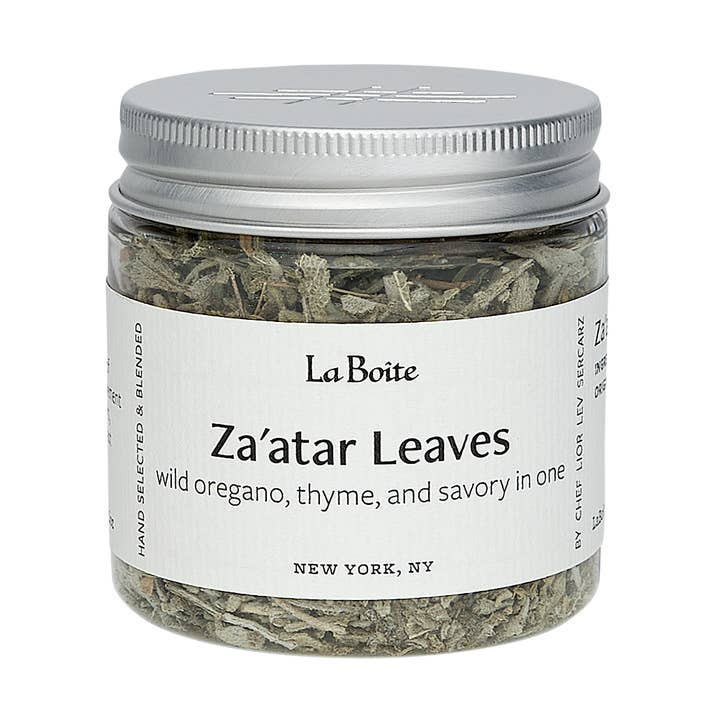 La Boîte - Venta al por mayor Especias secas - Hojas de Za'atar: orégano silvestre, tomillo y especias saladas0