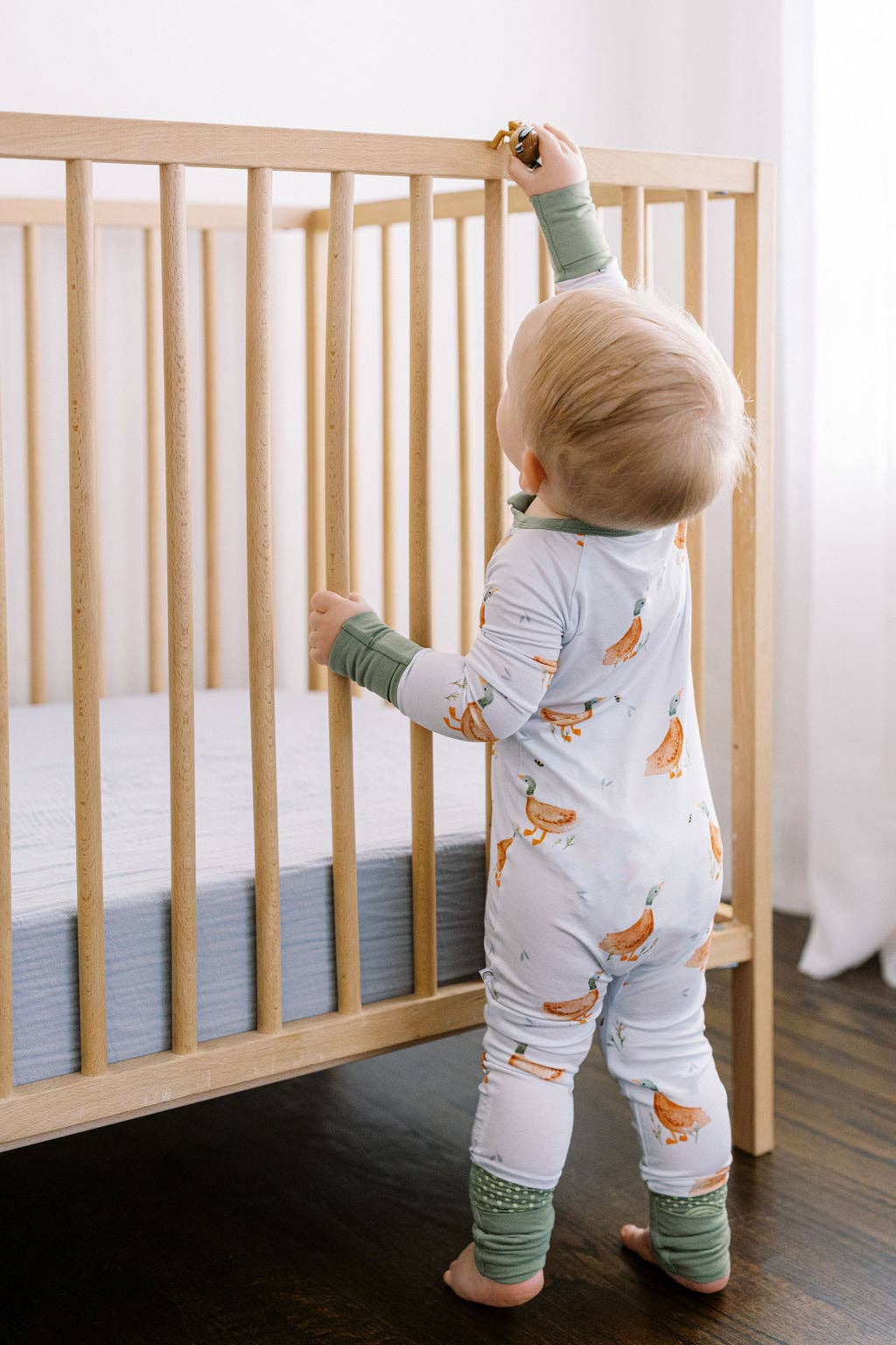 Tiny toes Baby Co - Wholesale Jumpsuit - Baby - Little Duckling Bamboo Zipper Romper7