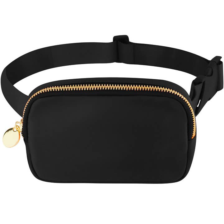 DANCOUR Fanny Pack For Women Everywhere Belt Bag - Black for wholesale by Dancour