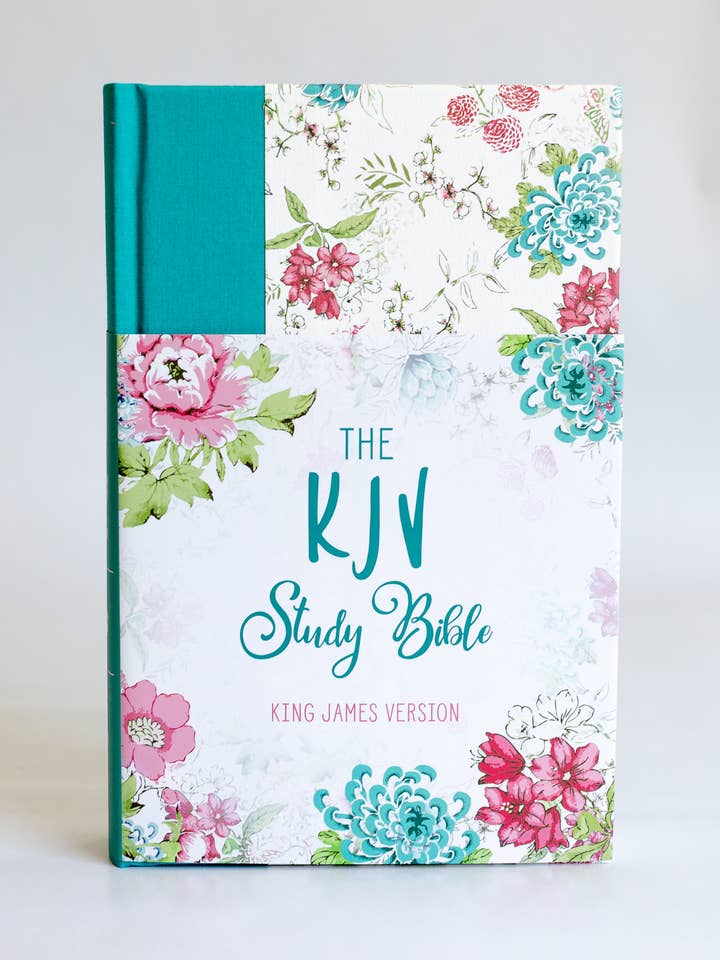 Kjv Study Bible Wildflower Bouquet for wholesale by Barbour Publishing, Inc.