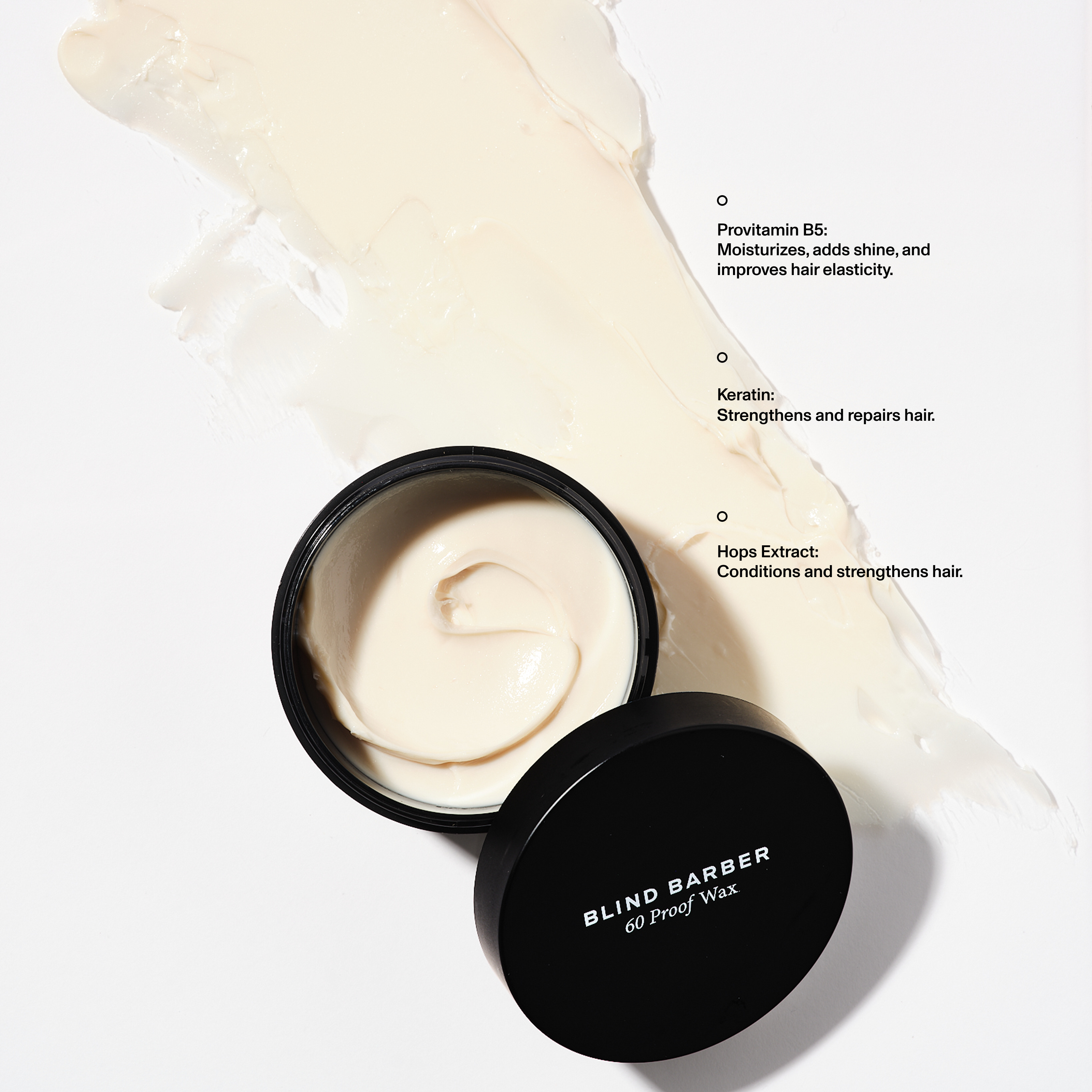 Blind Barber - Wholesale Hair Styling Gel/Mousse - 60 Proof Wax2