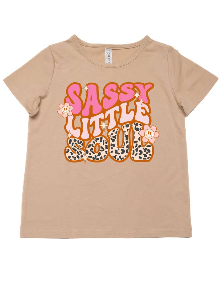 Tickled Teal - Wholesale Screen-printed t-shirt – Kids - Sassy Little Soul Kids Graphic Tee5