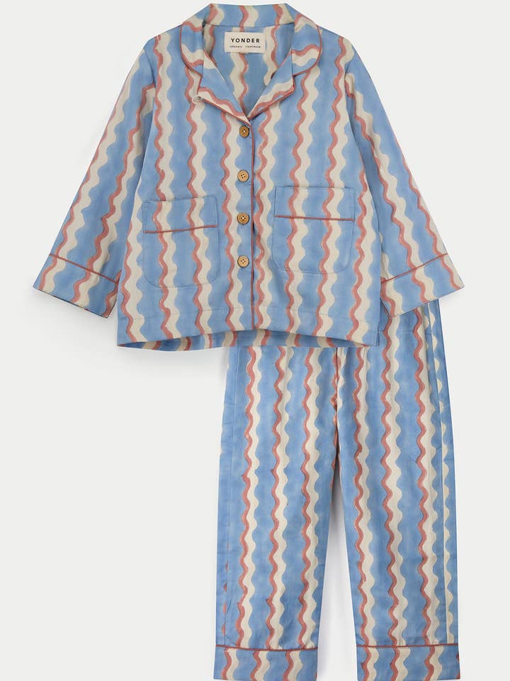Unisex Kids Pyjama Set | Wiggle | Sky for wholesale by YONDER.