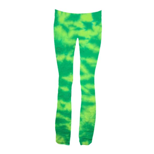 Pantalon de yoga Scrunch vert #15 pour la vente par Colors of Love on Haight