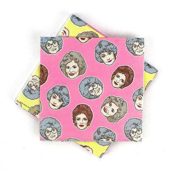 Golden Girls Beverage Napkins (16 Pack) for wholesale by Prime Party