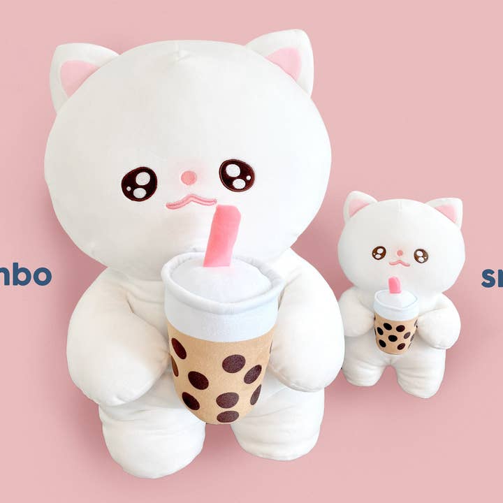 Maobabie - Wholesale Stuffed/Plush Toy - Kids & Baby - Boba Cat Plush3