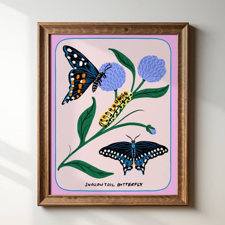 Tara Reed - Wholesale Art Print - "Swallowtail Butterfly" - 8" x 10" Art Print