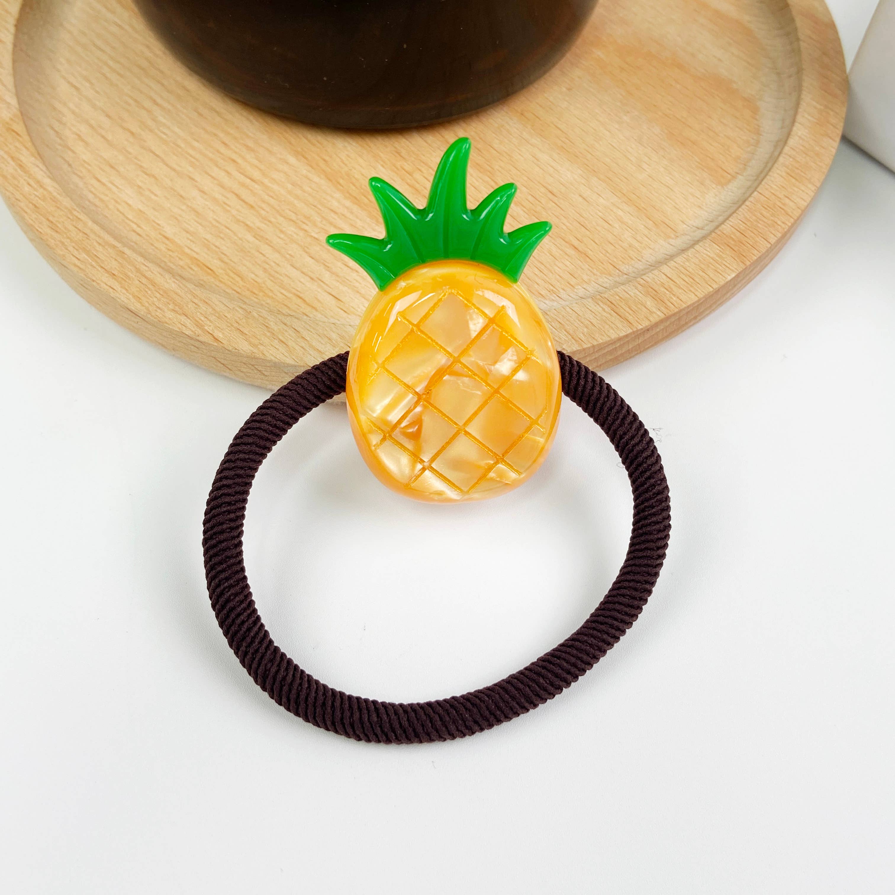 TheDivaSoap - Wholesale Hair Tie - Fruit Acetate Hair Tie Apple Strawberry Hair Ties4