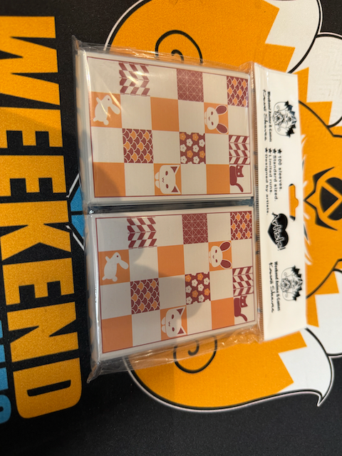 Weekend Anime & Games - Wholesale Card Game - Kawaii Custom Gaming Card Sleeves: Japanese Fabric Pattern1