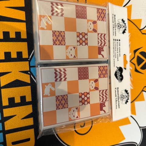 Weekend Anime & Games - Wholesale Card Game - Kawaii Custom Gaming Card Sleeves: Japanese Fabric Pattern1
