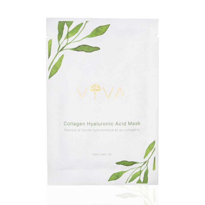 Masque à l'acide hyaluronique de collagène pour la vente par Viva Health Skincare