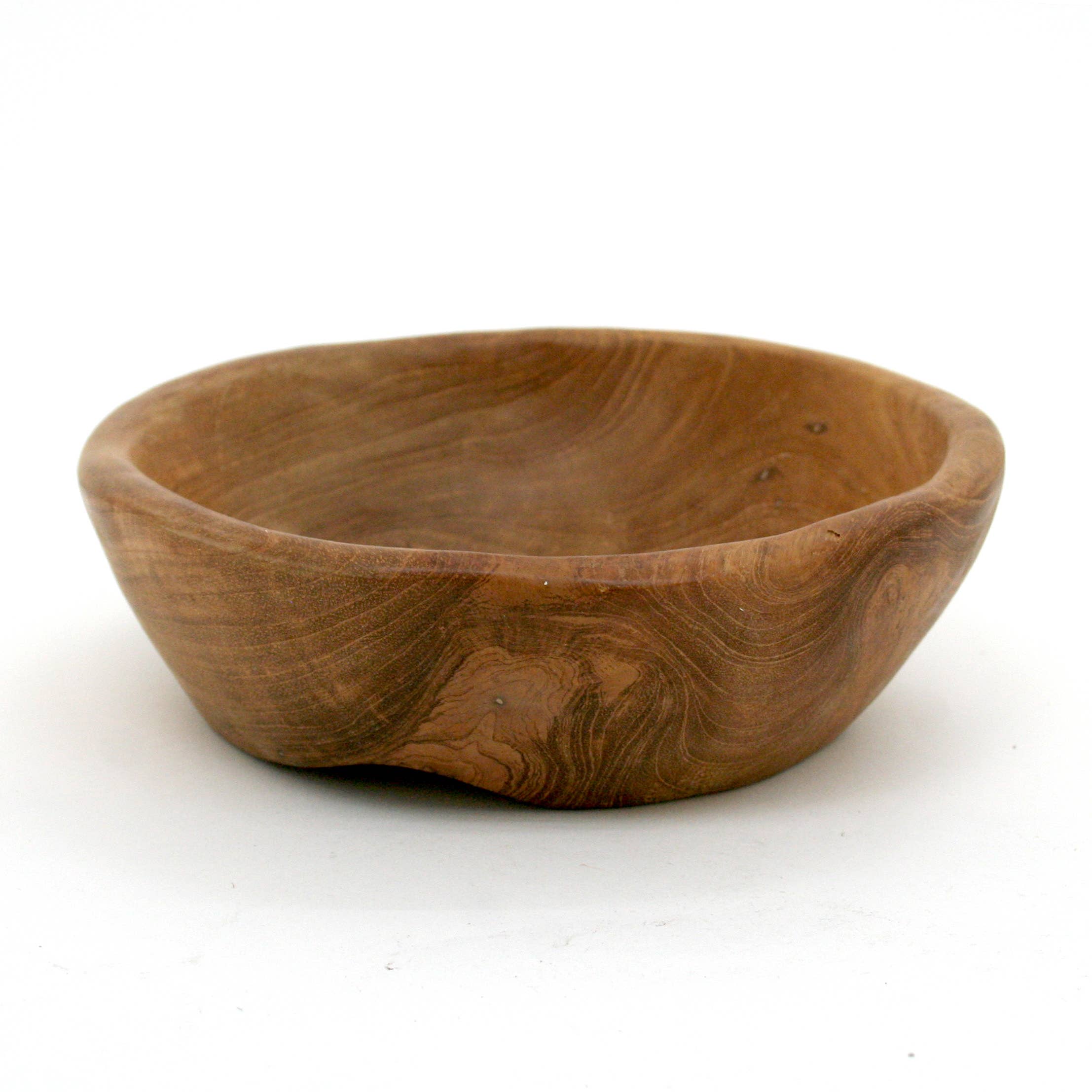 Housewares & Tabletops by Contrast Inc. - Wholesale Decorative Plate/Dish/Bowl - Teak Bowl Small3