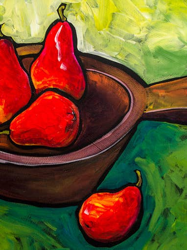 Four Pears by Ben Mann Poster Print for wholesale by Keep Calm Collection