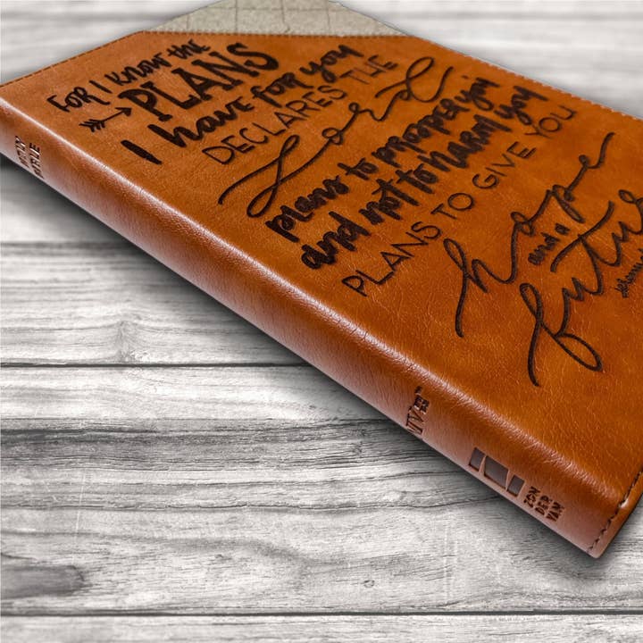 Joy Creative Bibles - Wholesale Religion - NIV Bible Light Brown - For I Know the Plans I Have For You1