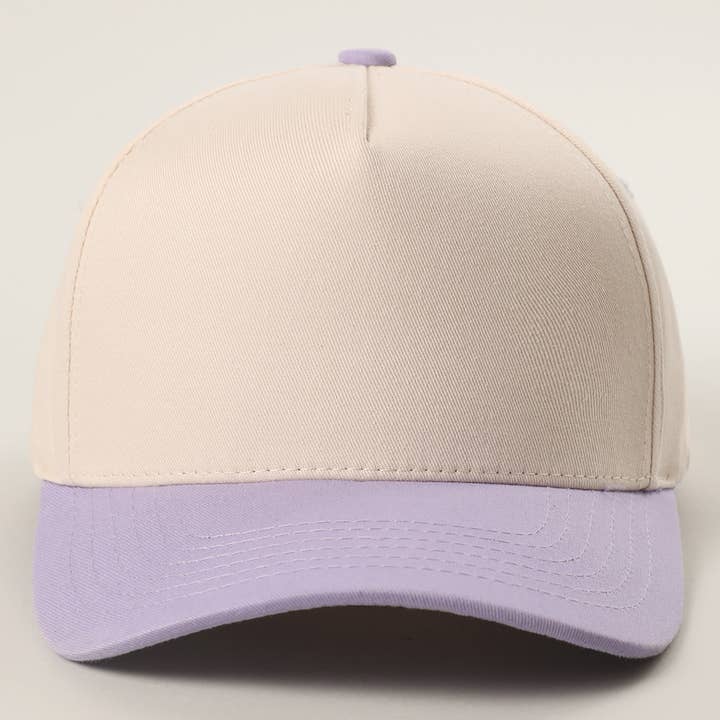 Fashion City - Wholesale Baseball Cap - Unisex - Plain Two-Tone Canvas Cotton Trucker Hat69