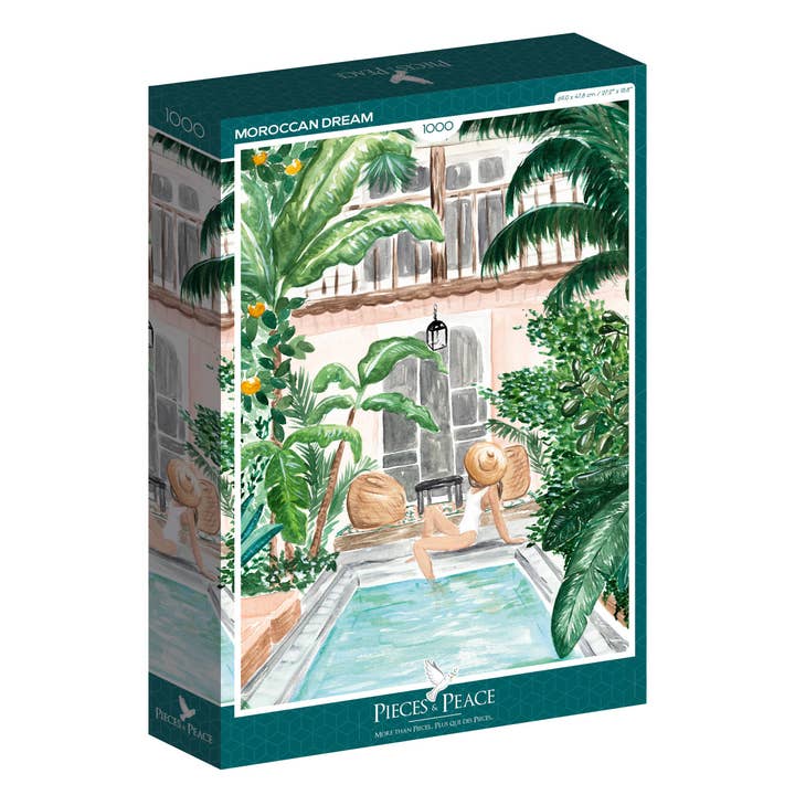 1000 Piece Puzzle - Moroccan Dream # for wholesale by Pieces & Peace