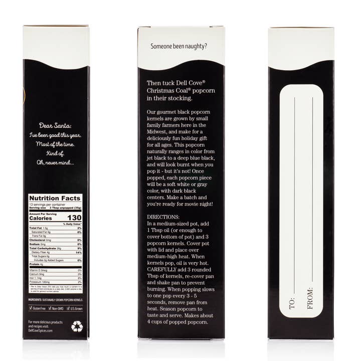 Dell Cove Spices & More Co. - Wholesale Popcorn - Christmas Popcorn Gift Set - Gourmet Deluxe Popcorn Box6