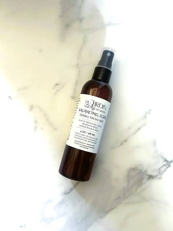 Balancing Herbal Elixir Facial Mist for wholesale by Du Jardin Beauty