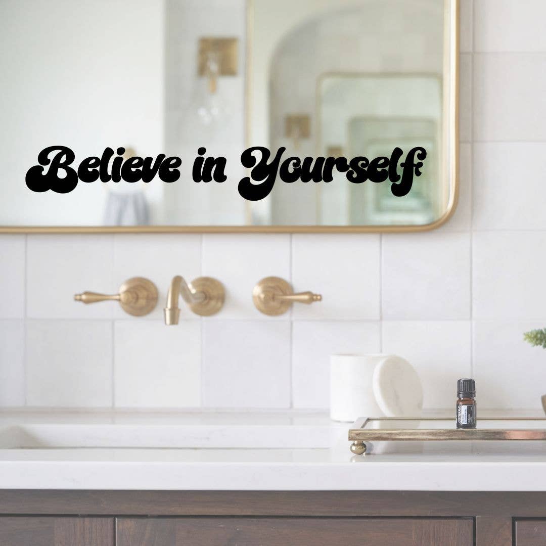 The Game Day Family – Großhandel Badezimmerspiegel – Individueller Affirmationsaufkleber für Mädchenspiegel oder Badezimmer4