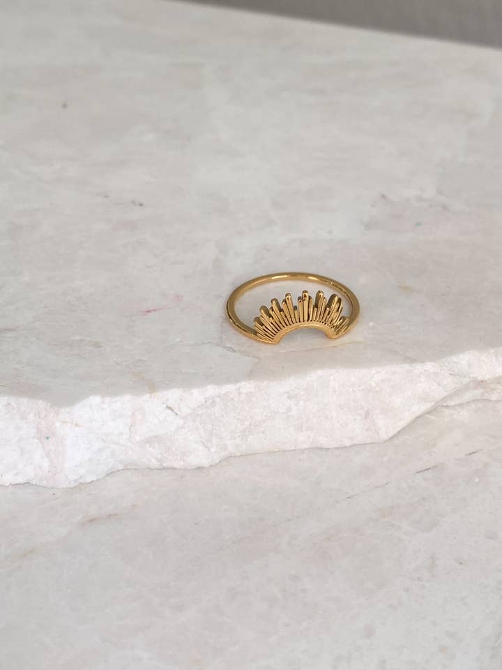 Rays Ring for wholesale by Sweet Grove Collective
