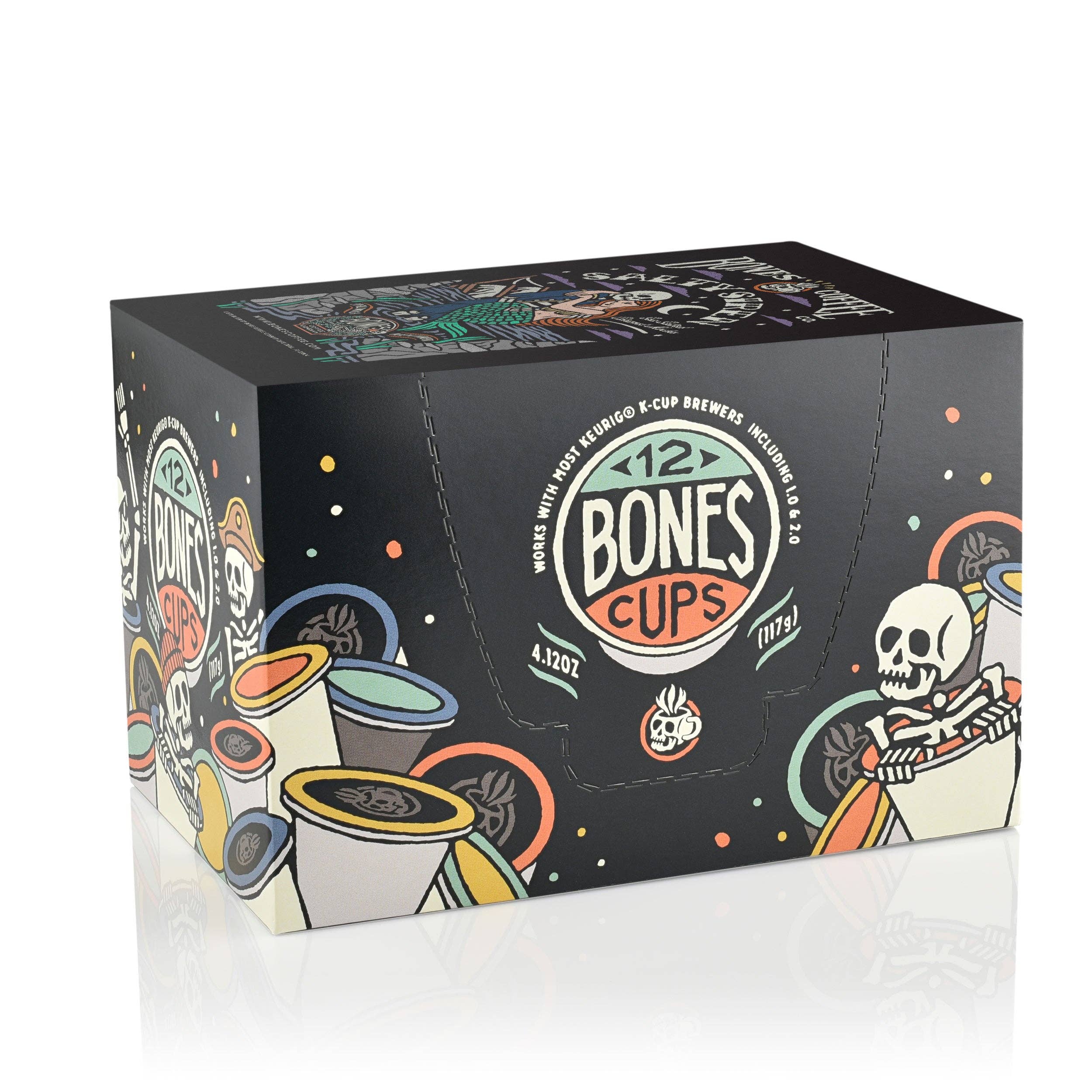 Bones Coffee Company - Wholesale Coffee Pods - Salty Siren Coffee Pods | 12 Count | Flavored Coffee Pods6