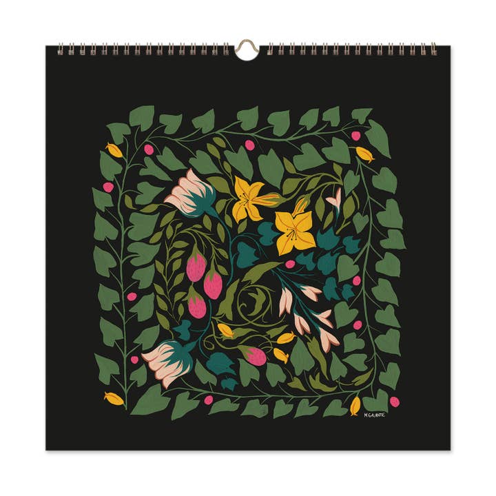 Seedlings - Wholesale Calendar - 2026 Seedlings Garden Party 12 Month Classic Grid Calendar15