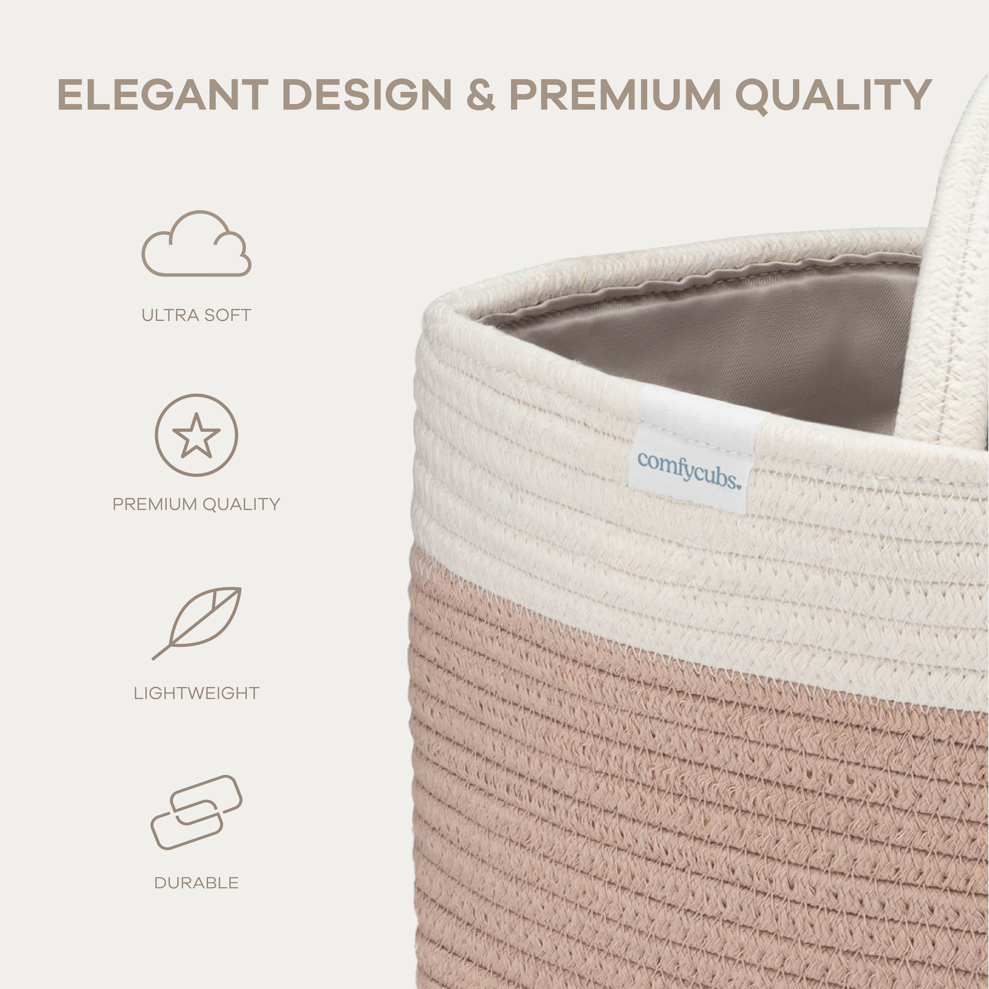 Comfy Cubs – Engroshandel Blespand - Baby – Ble Caddy Organizer fra Comfy Cubs8