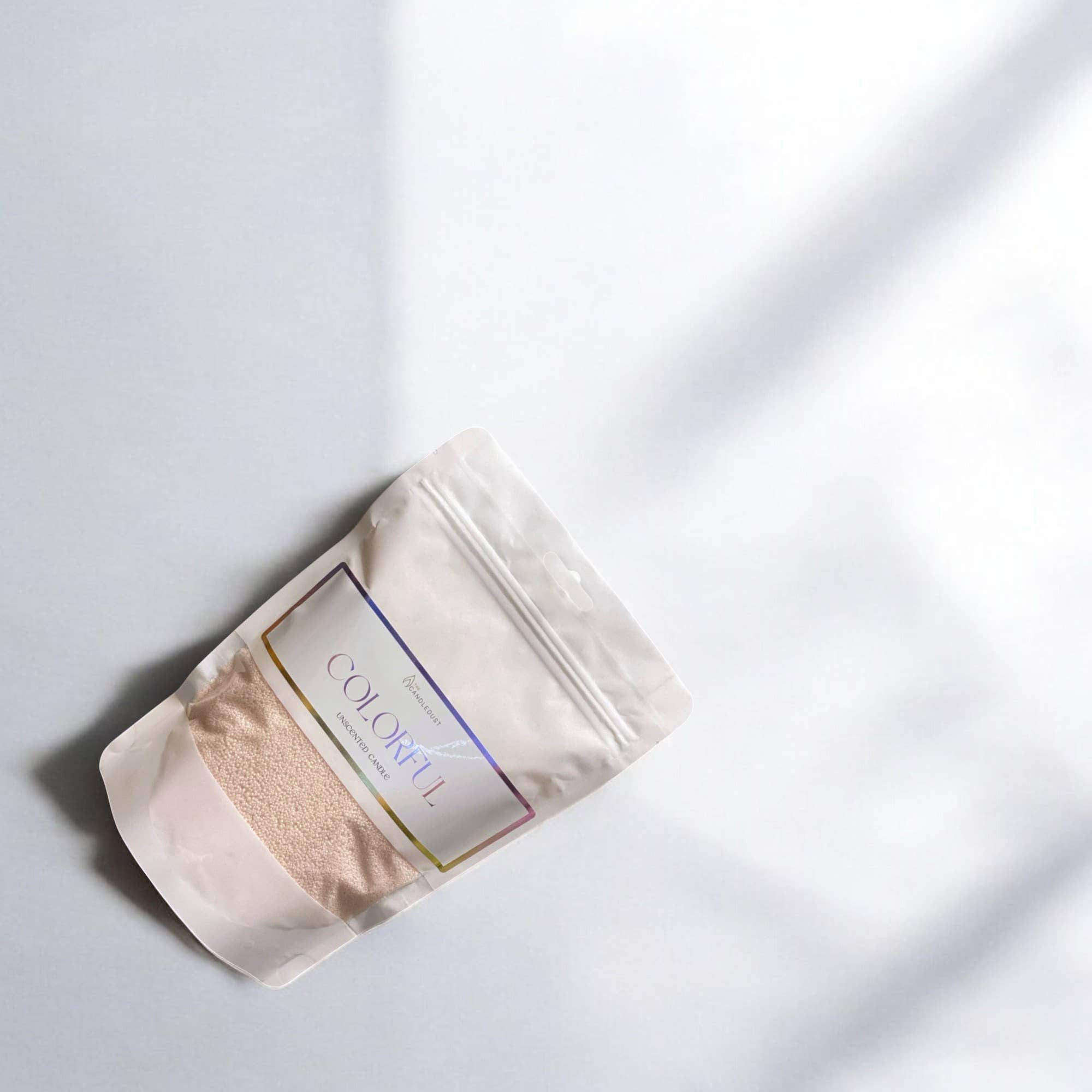 The Candledust – vela pilar por atacado – Areia de Vela Colorida e Inodora 330g +5 Pavios3