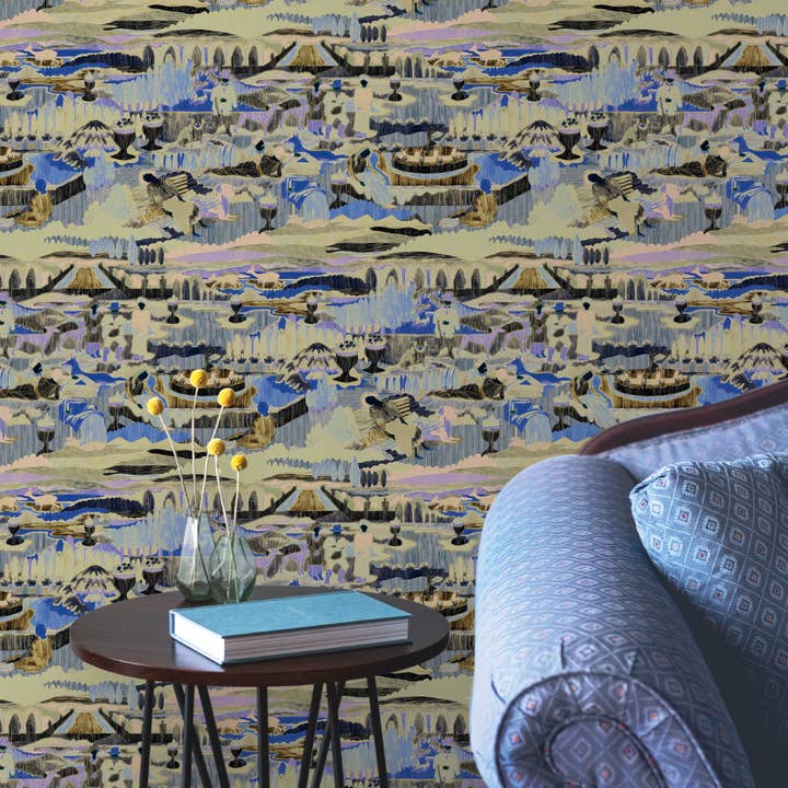 Carta da parati Jardins B per la vendita all'ingrosso da parte di Cilé