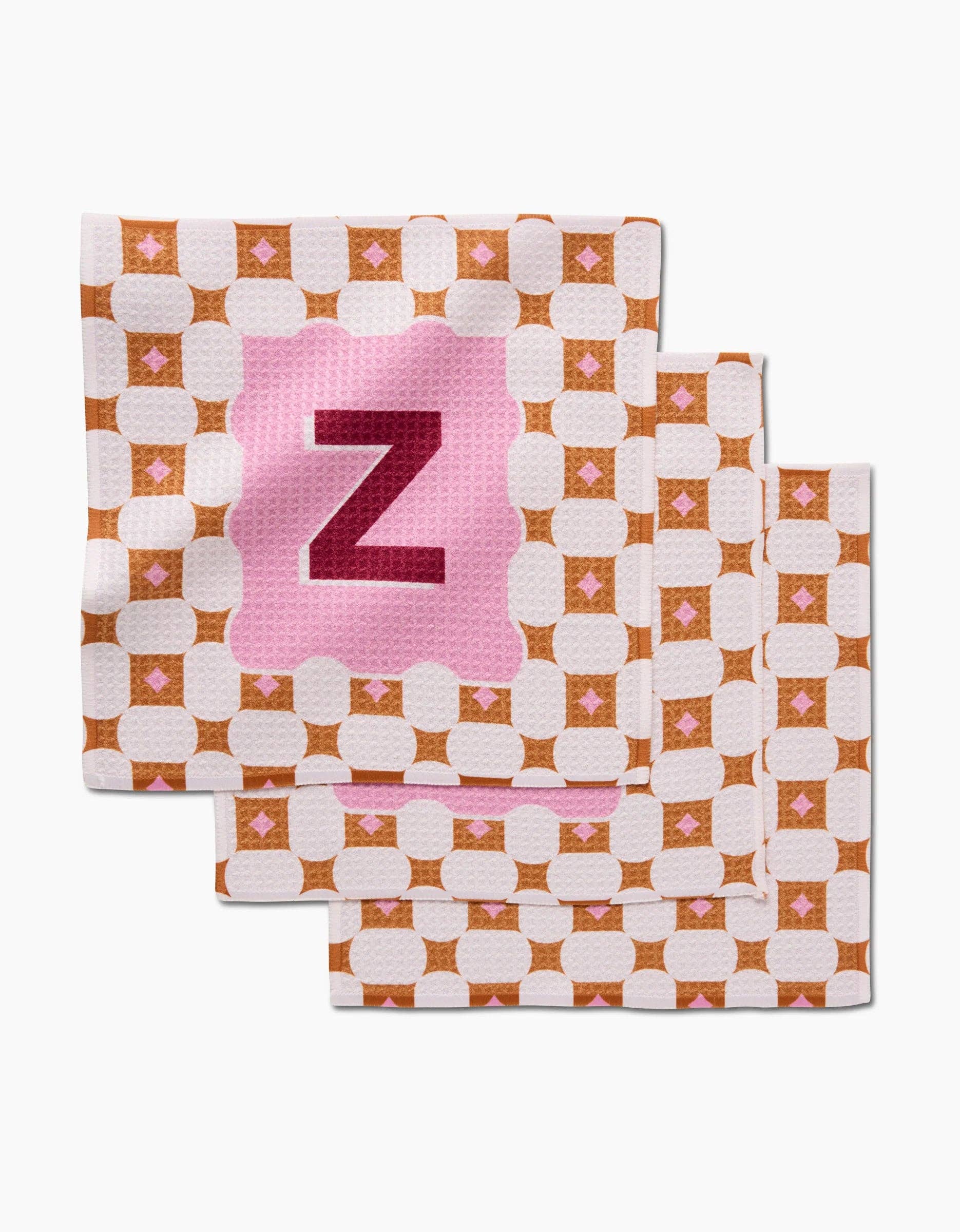 Geometry – toalha de cozinha por atacado – Azulejo com Monograma de Geometria28