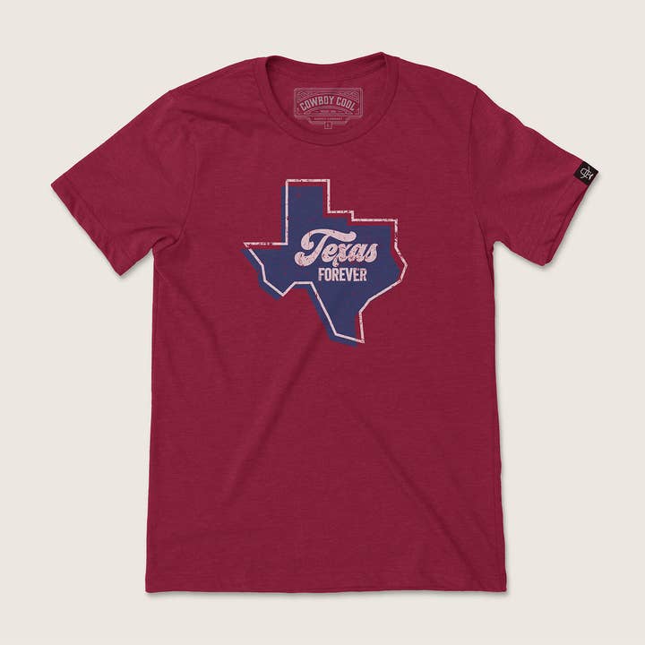 Camiseta Texas Forever para venta al por mayor de Cowboy Cool