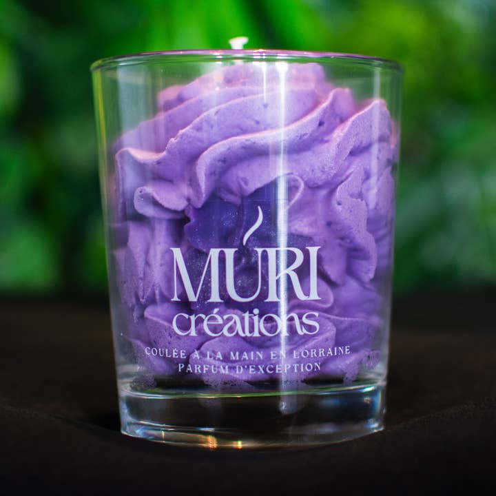 200ml Violet Candle for wholesale by MURI CREATIONS