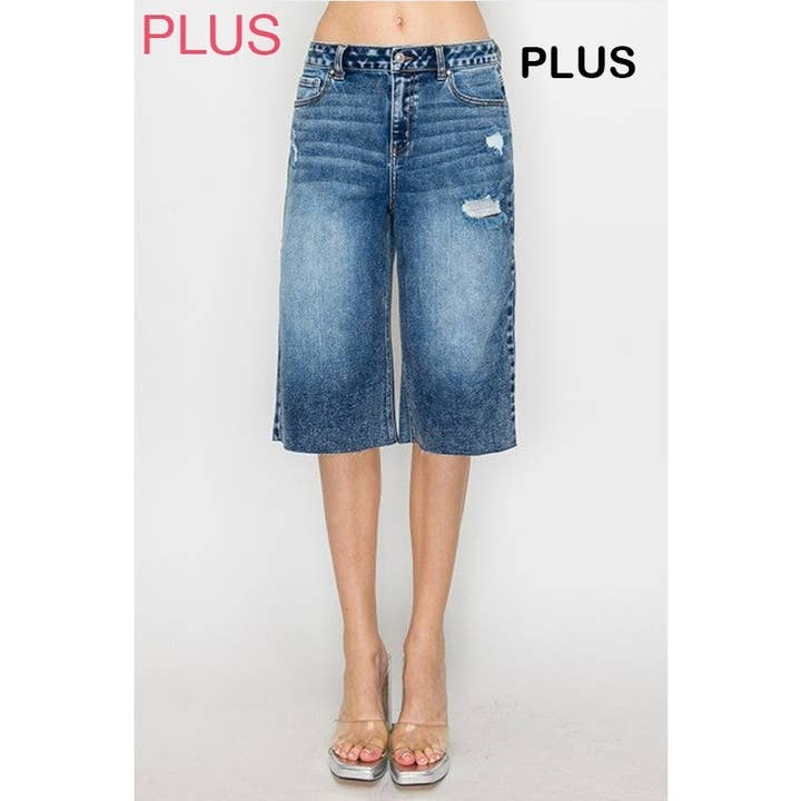 BERMUDAS VAQUERAS RAW HEM PLUS para venta al por mayor de HiteJeans