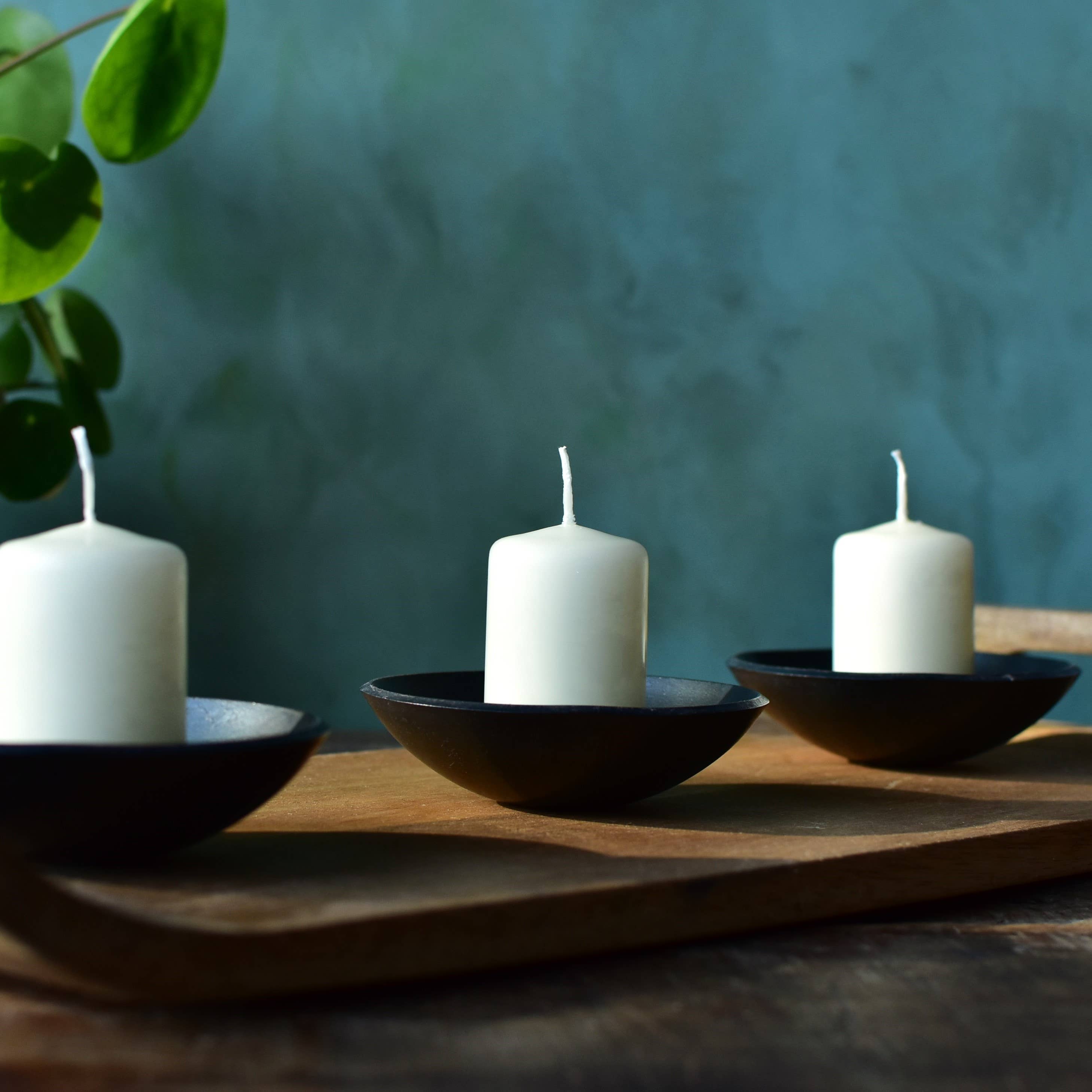 Coach House Forge – wholesale Candle holder – Pressed Iron Bowl Candleholder/Ring Bowl9