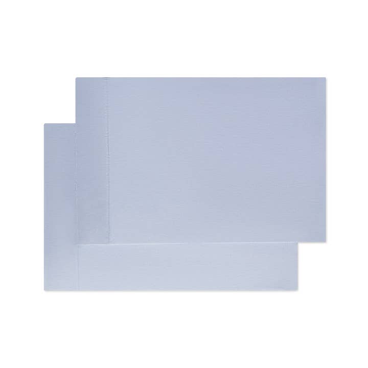 Jersey Knit Pillowcase Set in Dream Blue for wholesale by BleuBully Bedding