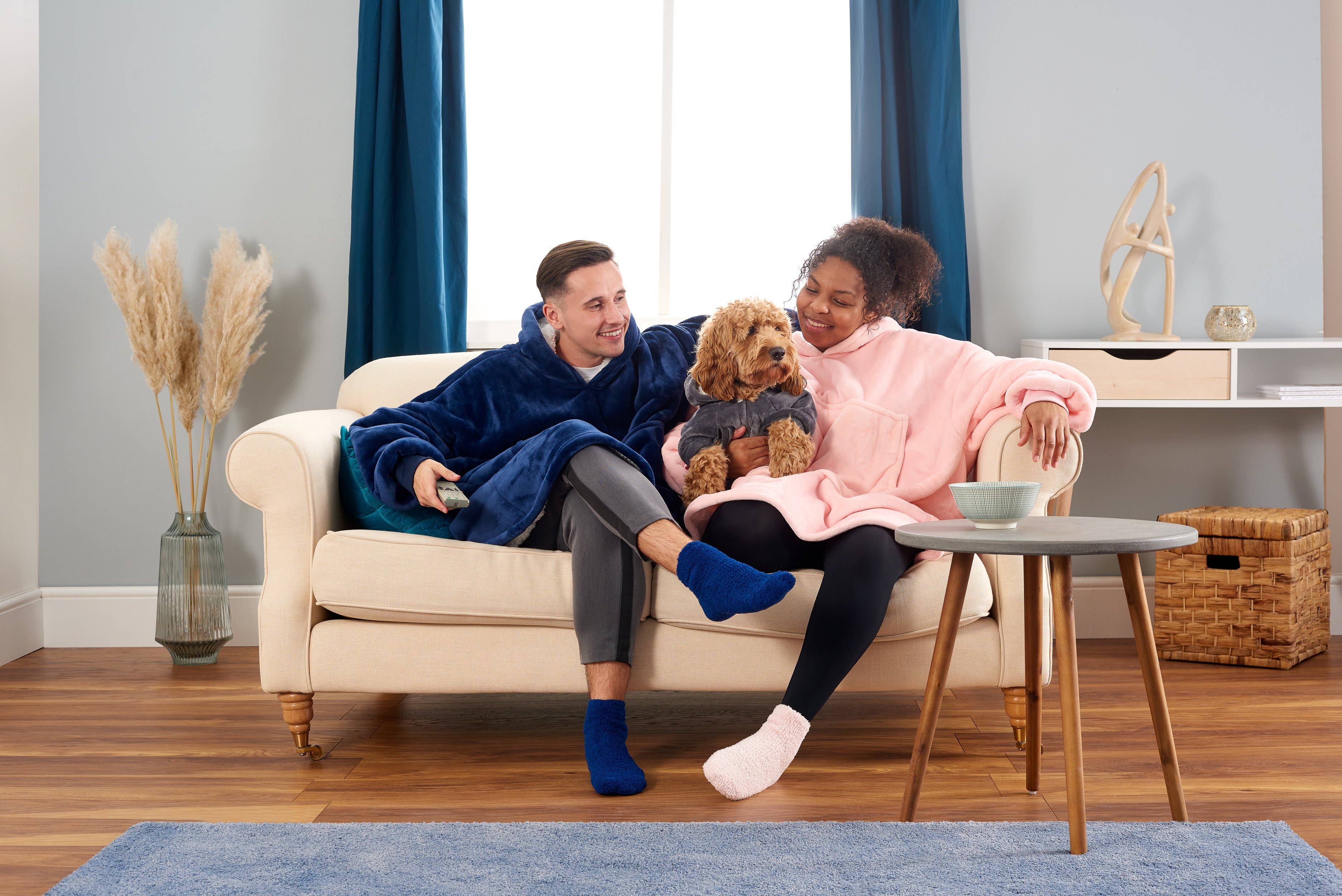 Snuggy – Großhandel Bademantel – Unisex – Snuggy - Navy Erwachsener9