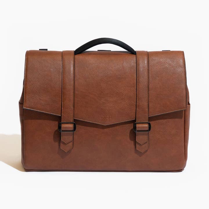 Amber Cambridge Messenger Bag for wholesale by Freshly Picked