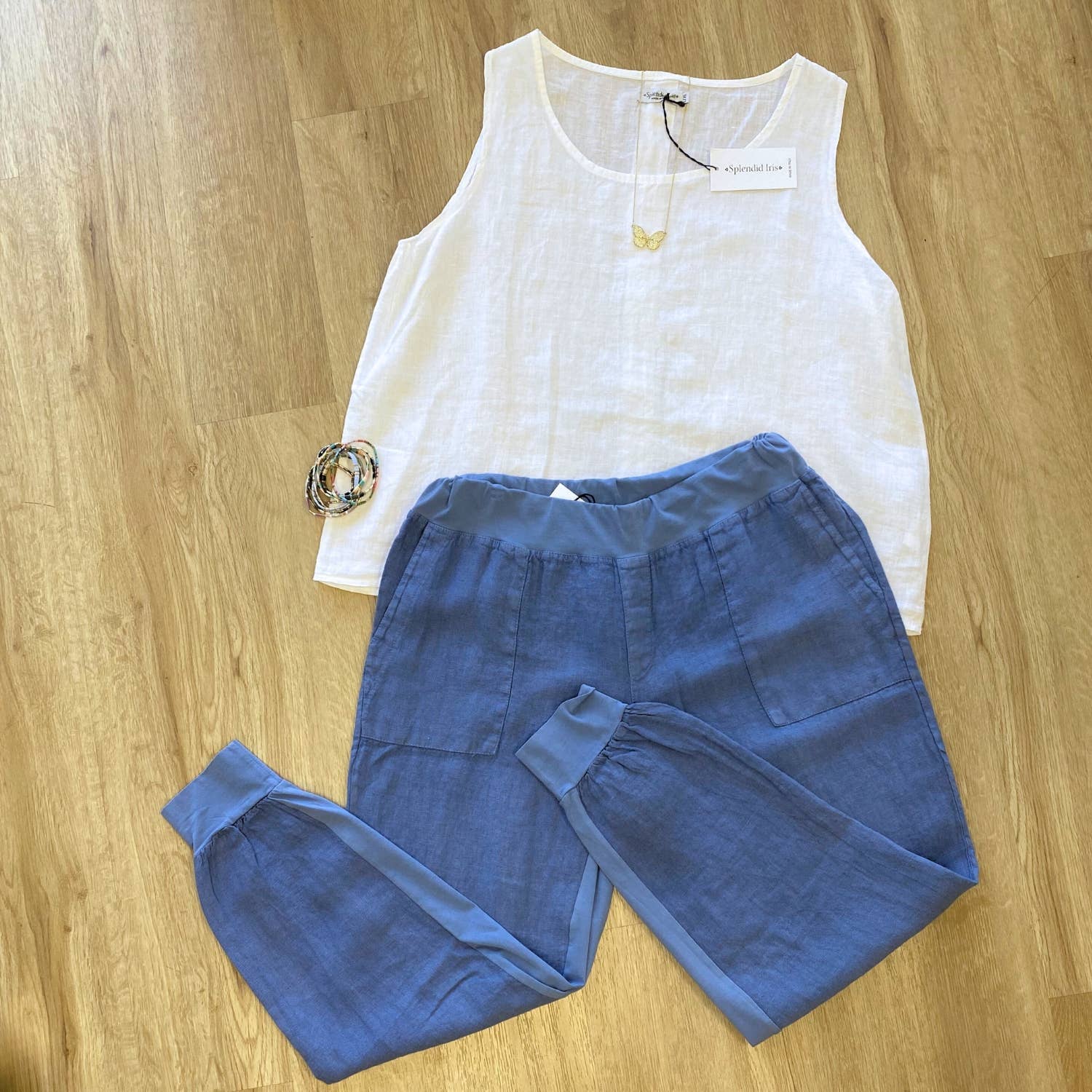 Splendid Iris Threads - Wholesale Lounge Sweatpants/Joggers - Women's - Linen joggers, SALE3