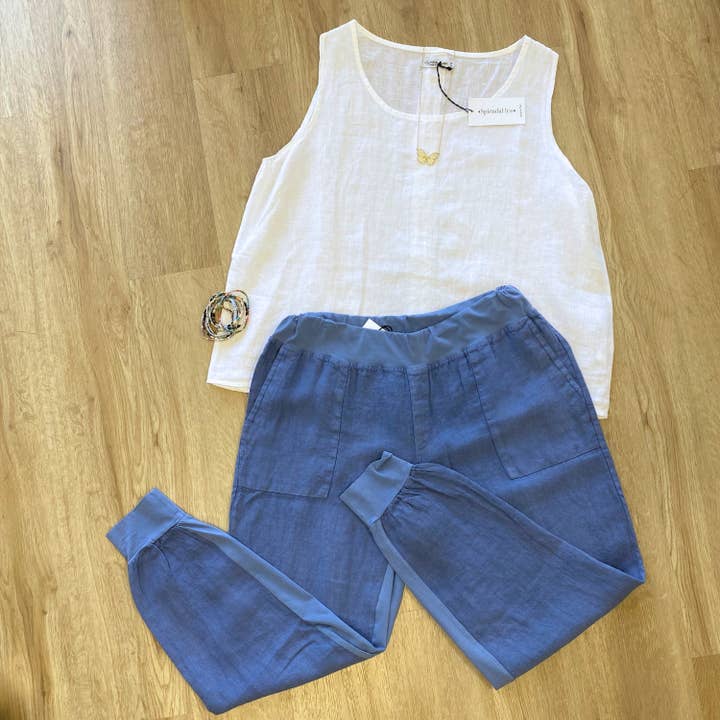 Splendid Iris Threads - Wholesale Lounge Sweatpants/Joggers - Women's - Linen joggers, SALE3