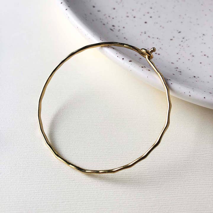 Bracelet ondulation entrelacé - Or pour la vente par WorldFinds