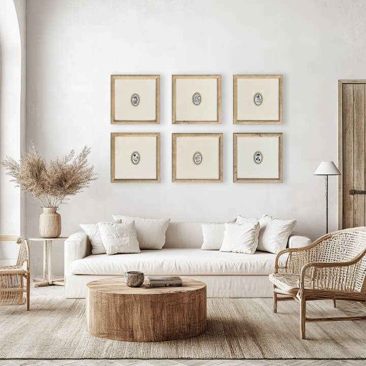 18x18 Acero Modellato - Intagli Botanici Scallopati per la vendita all'ingrosso da parte di Brayden and Brooks