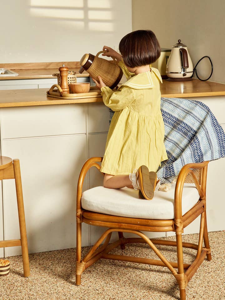 ToTo Heros - Wholesale Dress - Kids - Sarah Wide Collar Textured Dress6