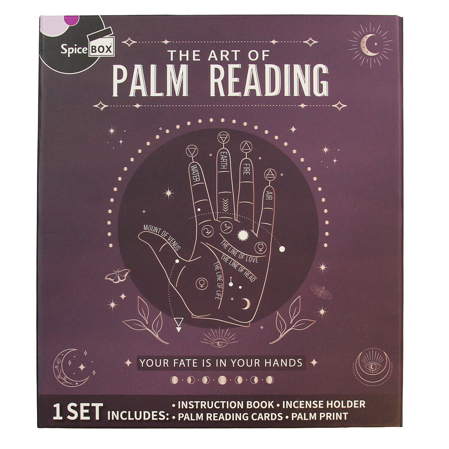 SpiceBox Product Development LTD - Wholesale Tarot Cards - Gift Box Palm Reading2
