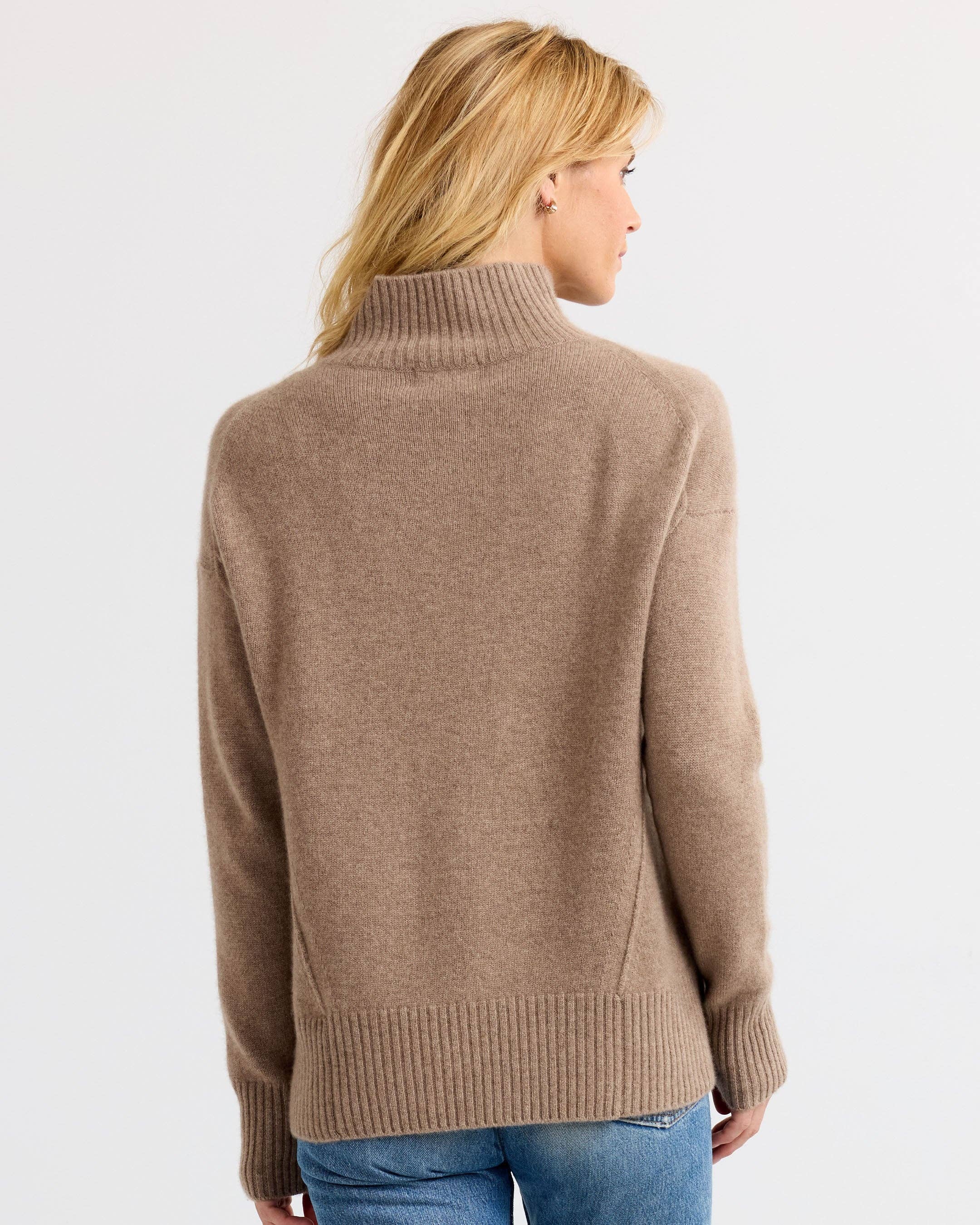 Driftwood Oversized Cashmere Pullover for wholesale on Faire3
