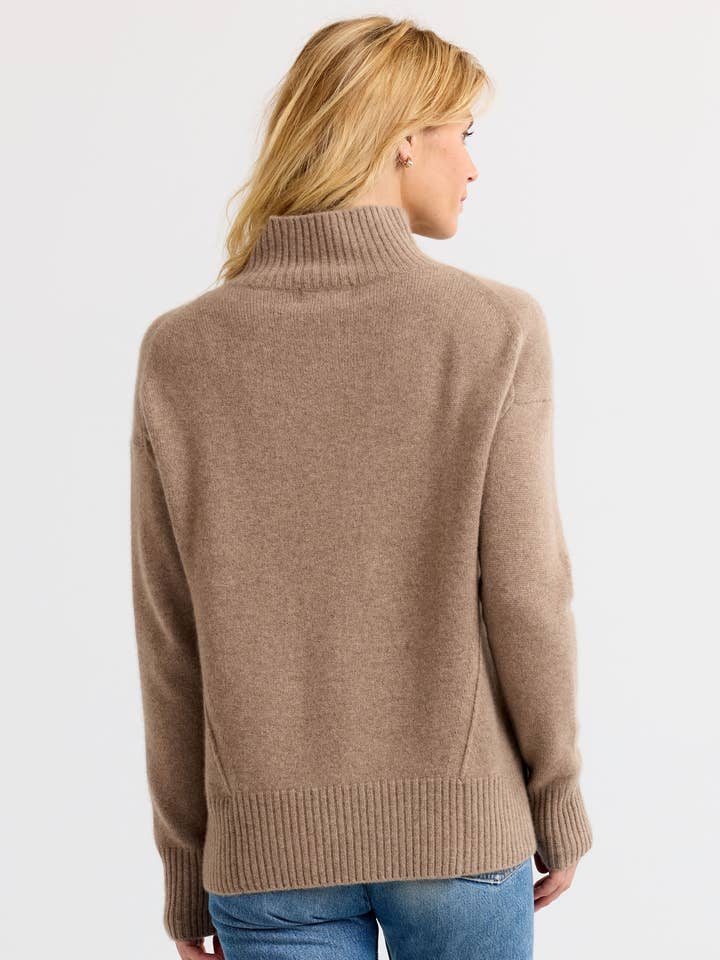 Driftwood Oversized Cashmere Pullover for wholesale on Faire3